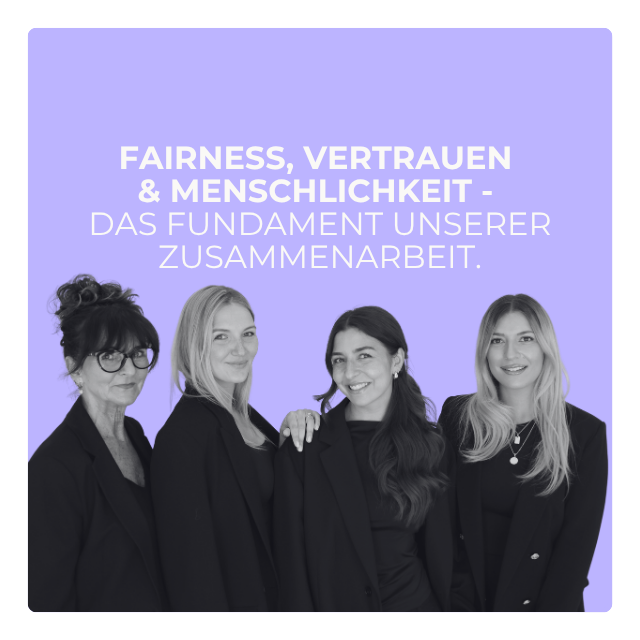 Text auf einer Webseite über Unterstützung durch erfahrene Pflegekräfte für Kunden.